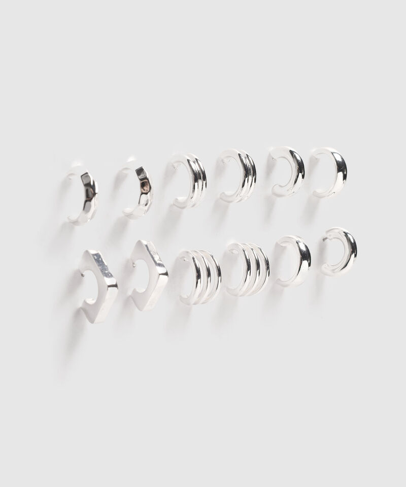 Set X6 Pares De Candongas Para Mujer