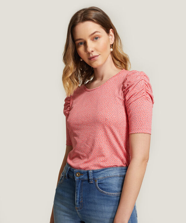 Camiseta Estampado Floral