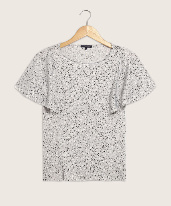 Camiseta Estampada Cuello Redondo image number null