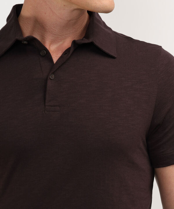 Polo Unicolor Cuello Maquina image number null