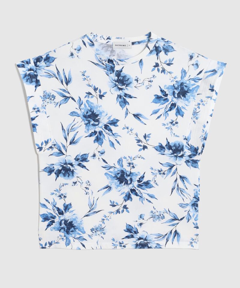 Camiseta Estampada Manga Corta 