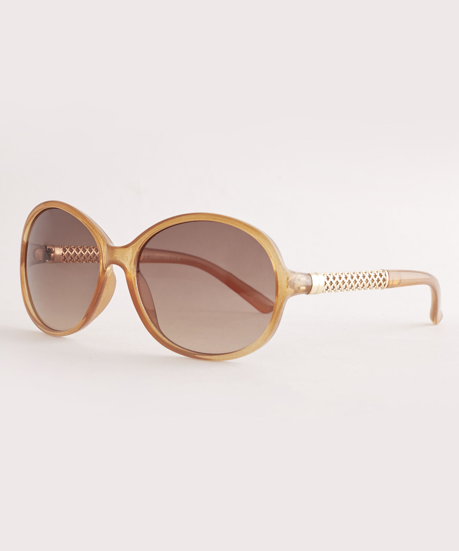Gafas De Sol Redondas Con Detalle Para Mujer