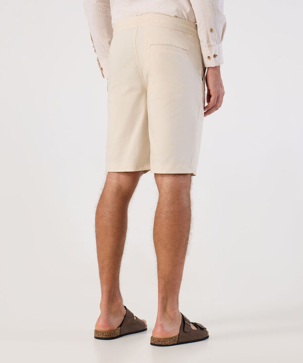 Bermuda Casual Con Pretina El&aacute;stica