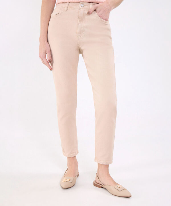 Jeans Mom Unicolor image number null