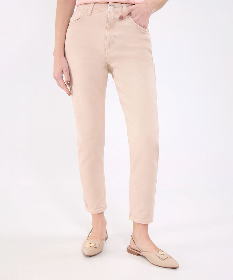 Jeans Mom Unicolor