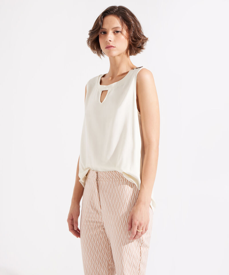 Blusa Manga Sisa con Botones