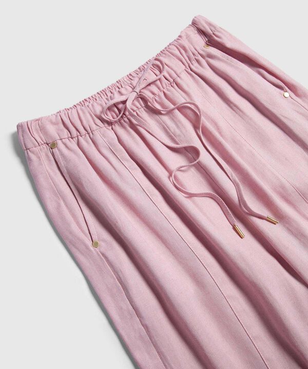 Pantalón en Efecto Lino