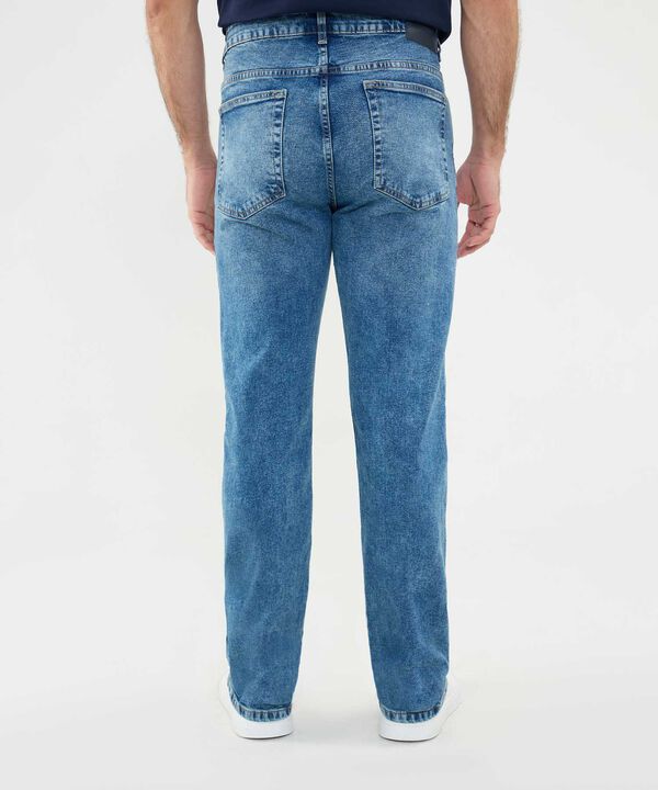 Jeans Regular Tono Medio