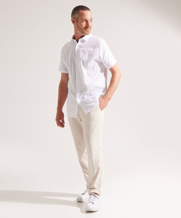 Camisa Guayabera Manga Corta
