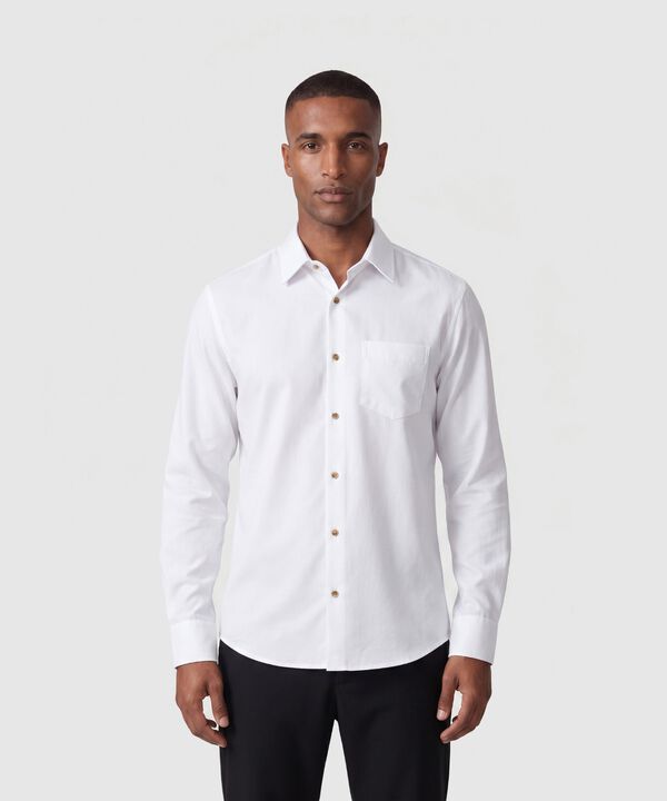 Camisa Manga Larga con Bolsillo Para Hombre image number null