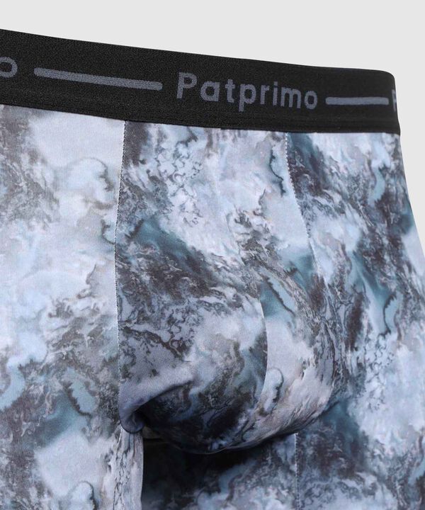 B&oacute;xer Medio con Estampado Abstracto para Hombre image number null