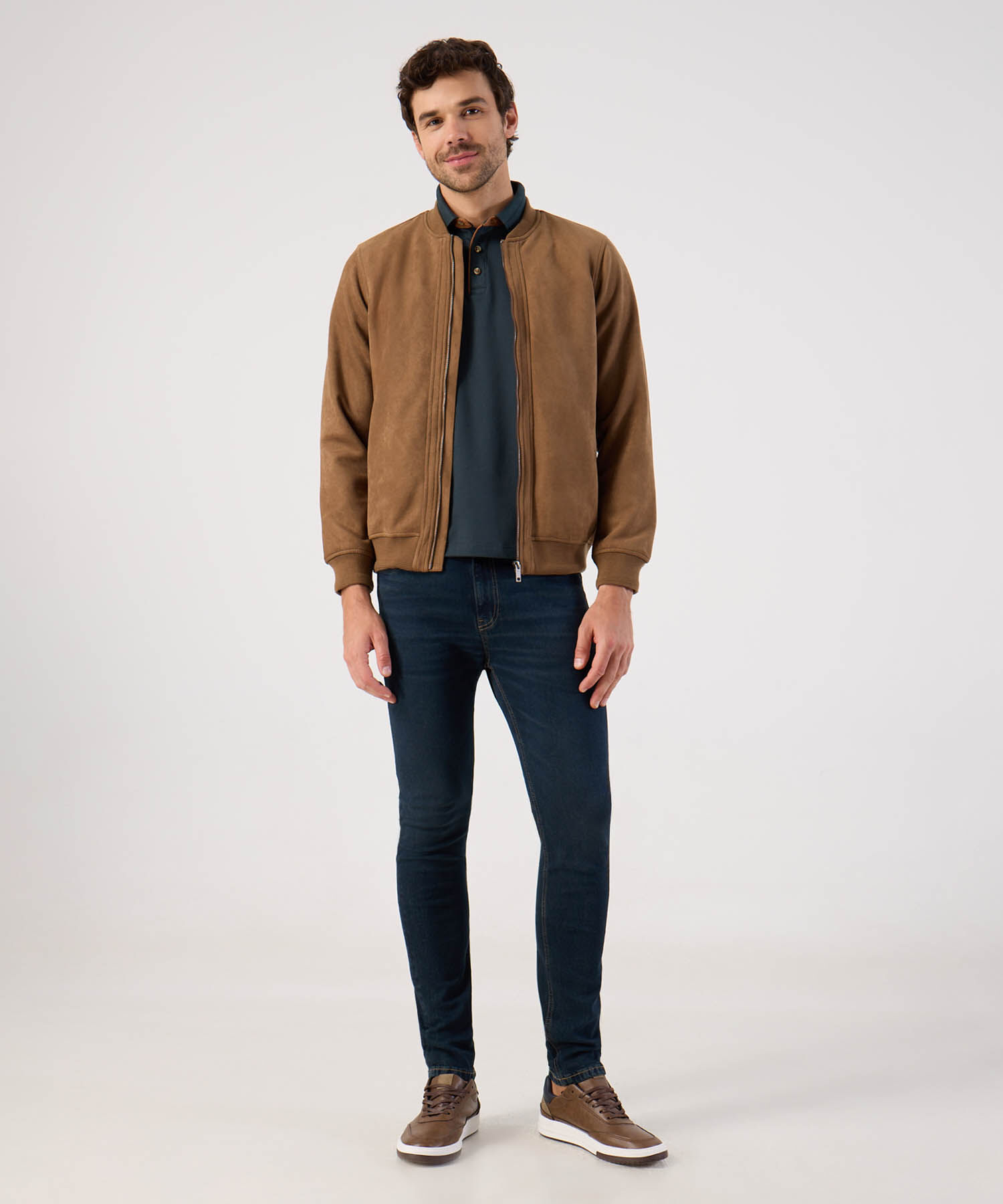 Polo Slim Fit Con Detalles En Contraste