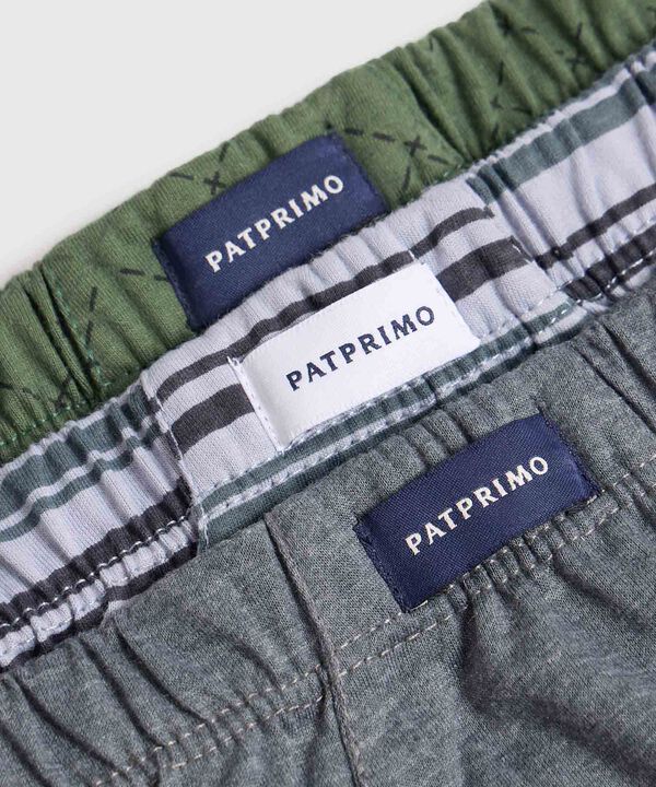 Pack x3 Pantaloncillo Masculino de Ajuste Perfecto