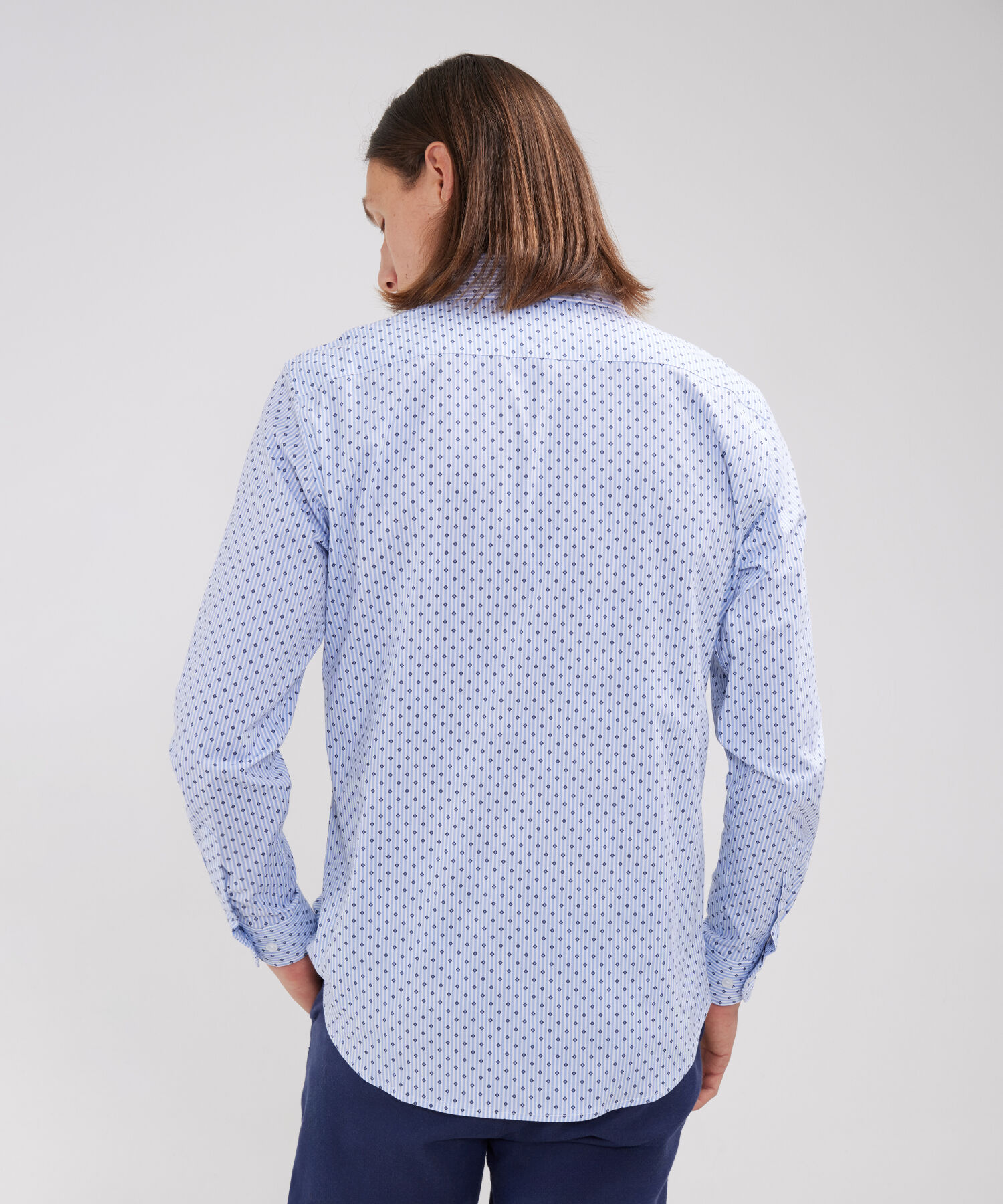 Camisa Ml Cuello Button Down