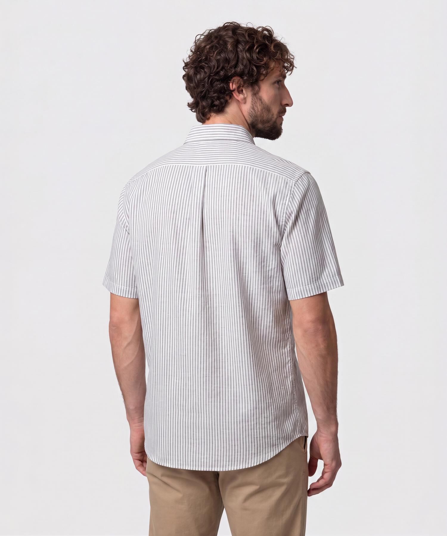 Camisa Listrada Para Hombre