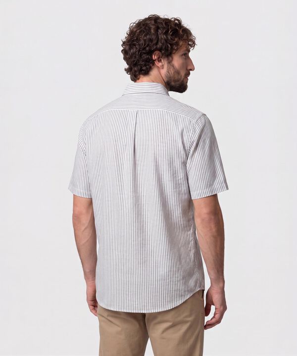 Camisa Listrada Para Hombre