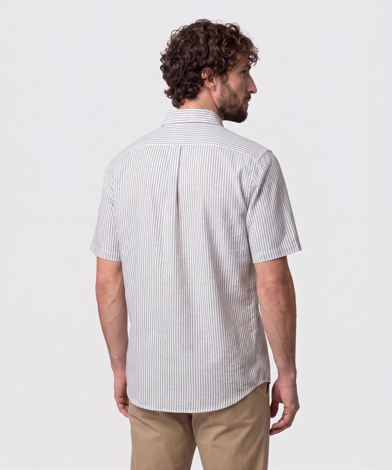 Camisa Listrada Para Hombre