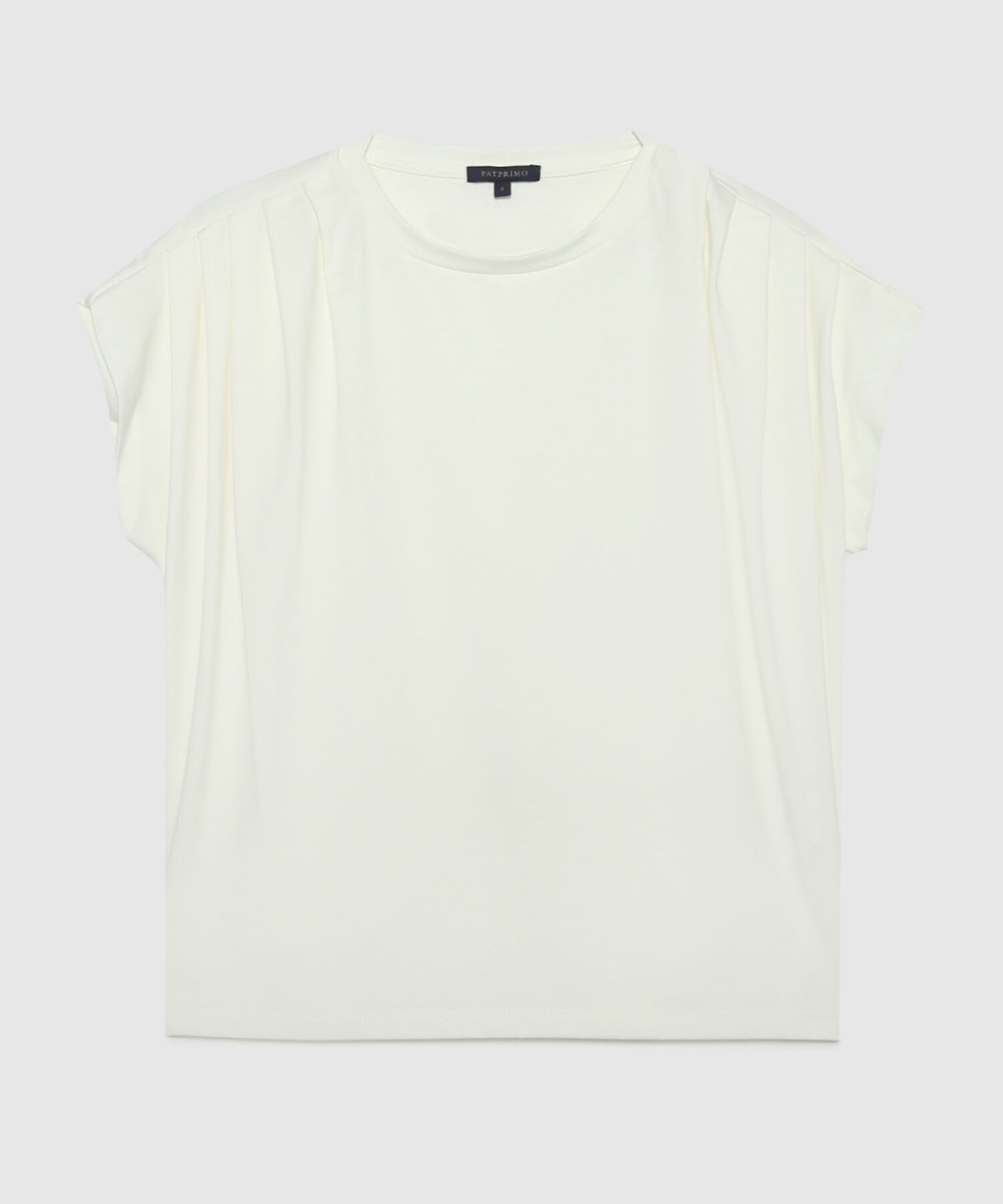 Camiseta Unicolor Manga Sisa