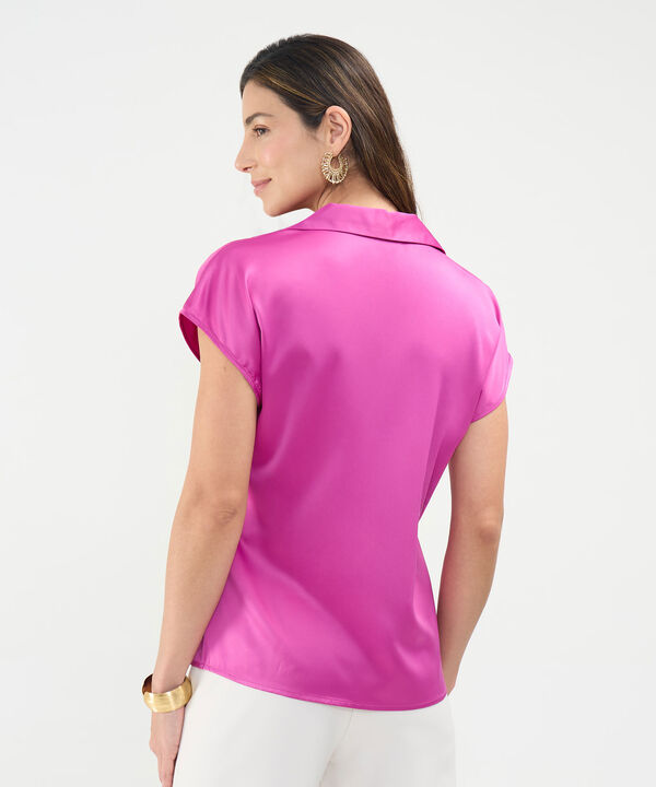 Blusa Satinada