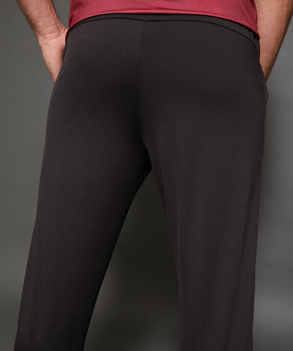 Pantalón Jogger Punto Unicolor Con Bolsillos, Cordón Ajustable Y Elástico Interno, Sport Líneas Patprimo