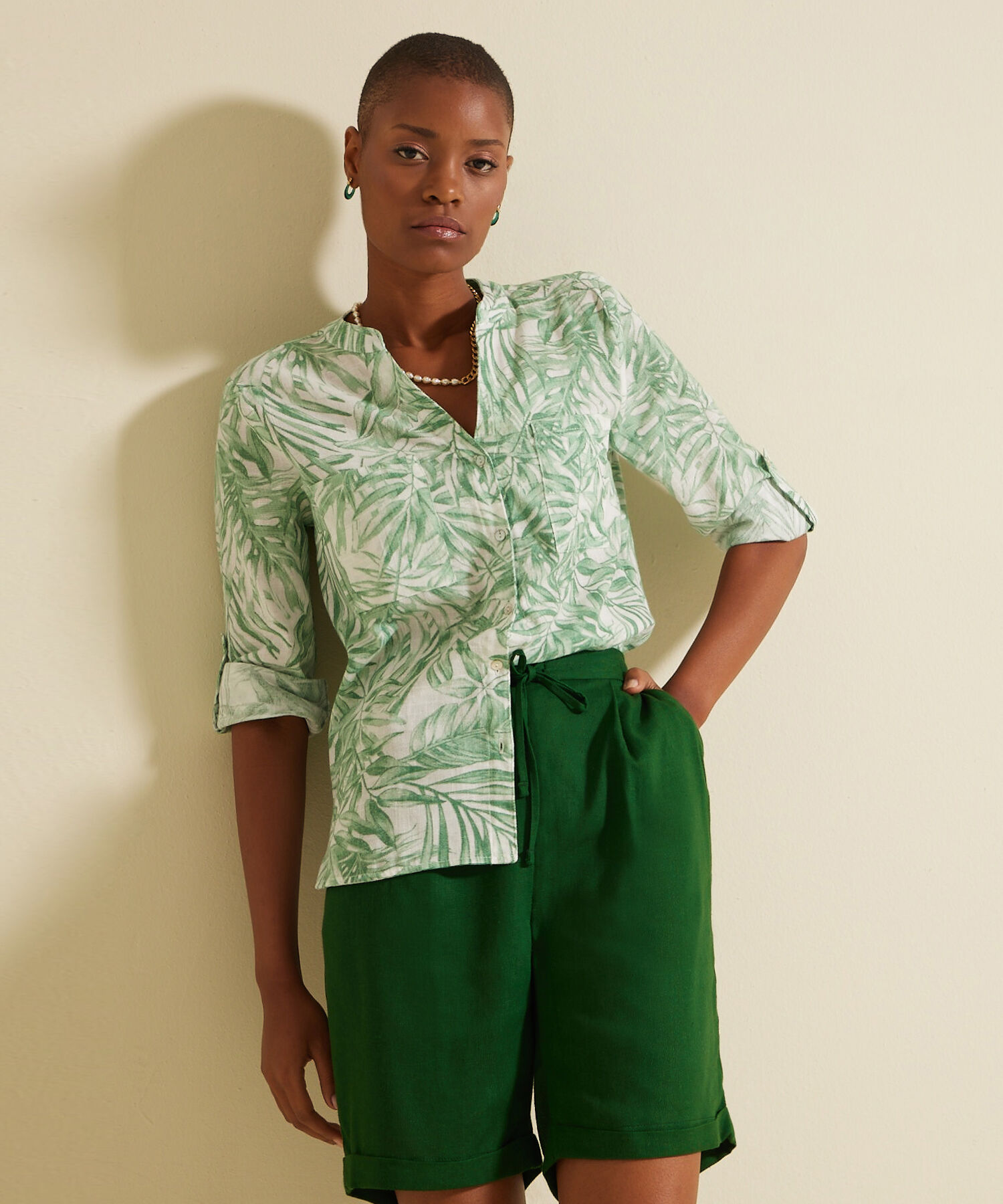 Blusa Manga Larga  Estampada