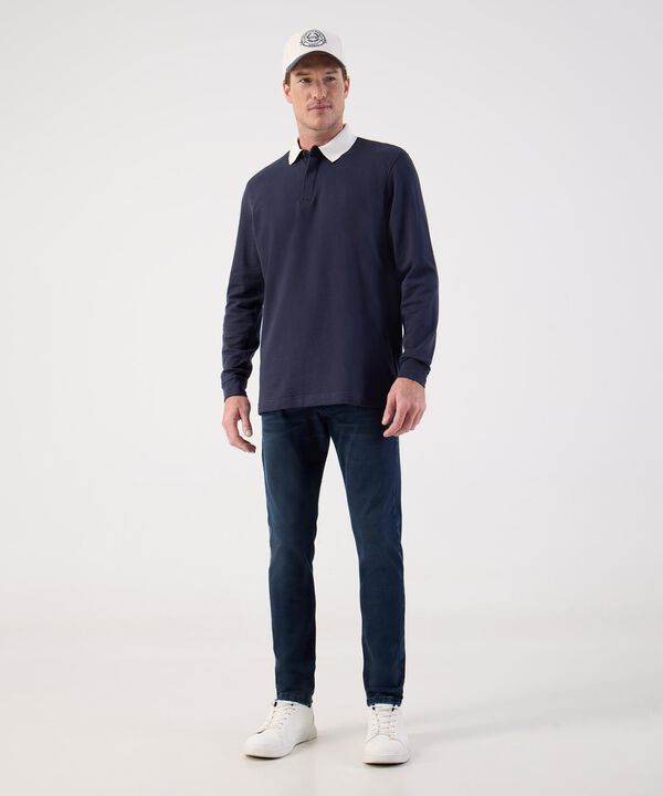 Jean de Diseño Moderno y Ajuste Delgado Para Hombre image number null