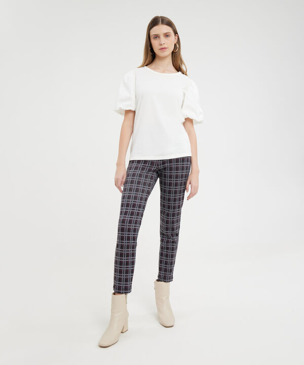 Legging Tiro Alto, Pretina Cruzada Con Broches image number null