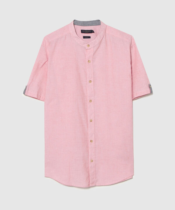 Camisa Preteñida Manga Corta