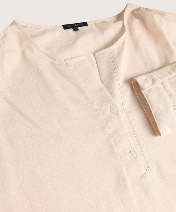 Blusa Estampada, Manga 3/4