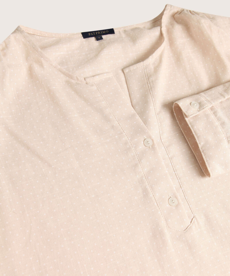 Blusa Estampada, Manga 3/4