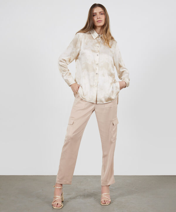 Pantalon Cargo Unicolor image number null