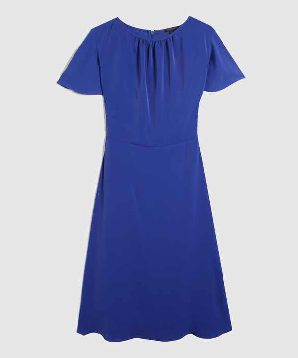Vestido Unicolor Midi