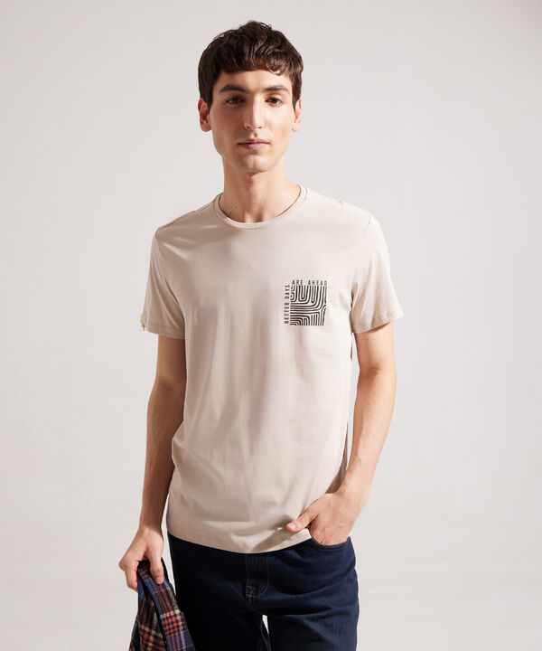 Camiseta Manga Corta Estampada