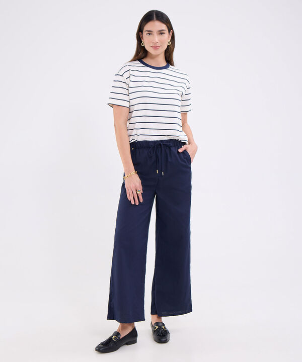 Pantalon unicolor para mujer image number null