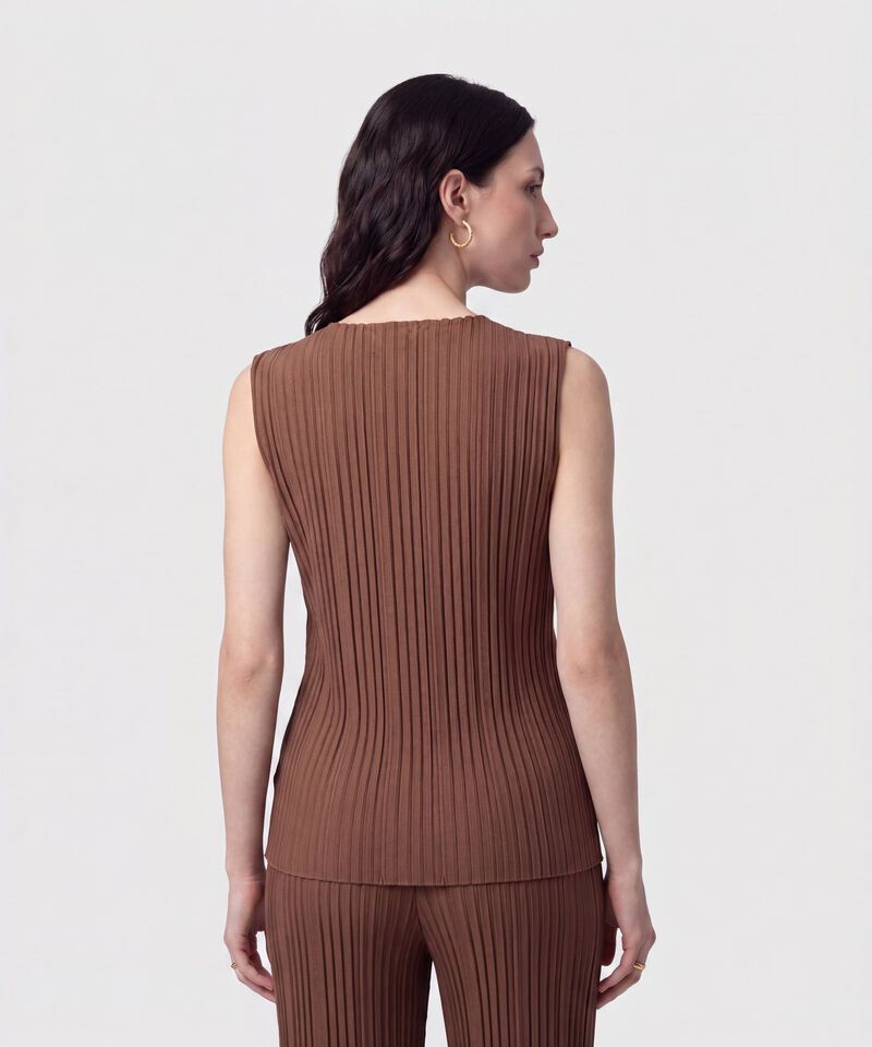 Blusa Textura Plisada para Mujer