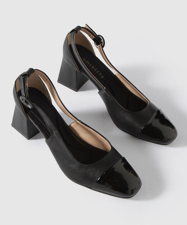 Tacones Medios Con Puntera
