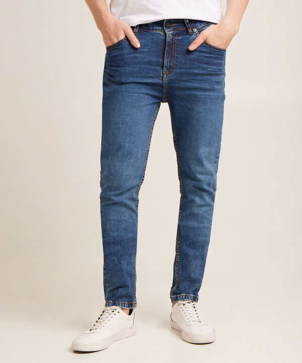 Jean Skinny Tono Medio