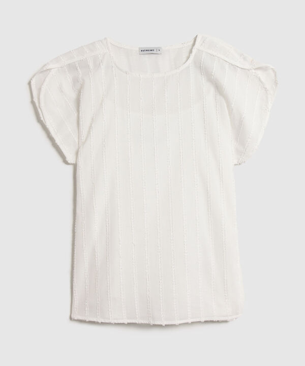 Blusa Unicolor Con Top Interno  image number null