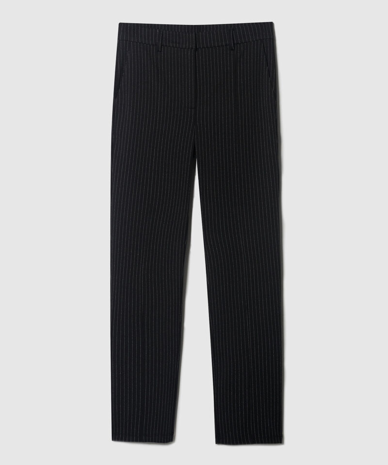 Leggins Preteñido Tipo Pantalón Con Bolsillos Laterales Y Vena En Delantero, Serena