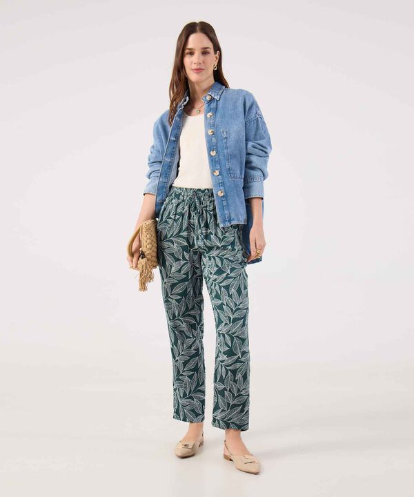Pantalon Casual Estampado image number null