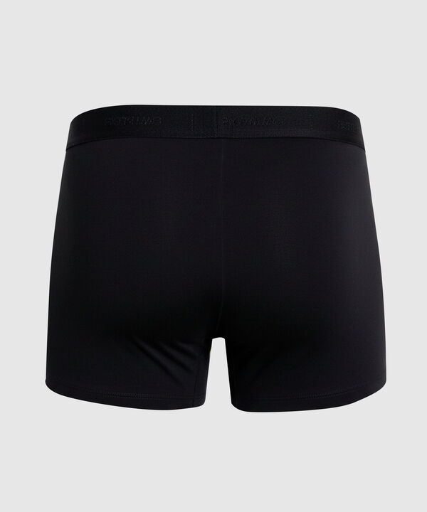 B&oacute;xer Ajustado Con Vivo En Contraste Hombre