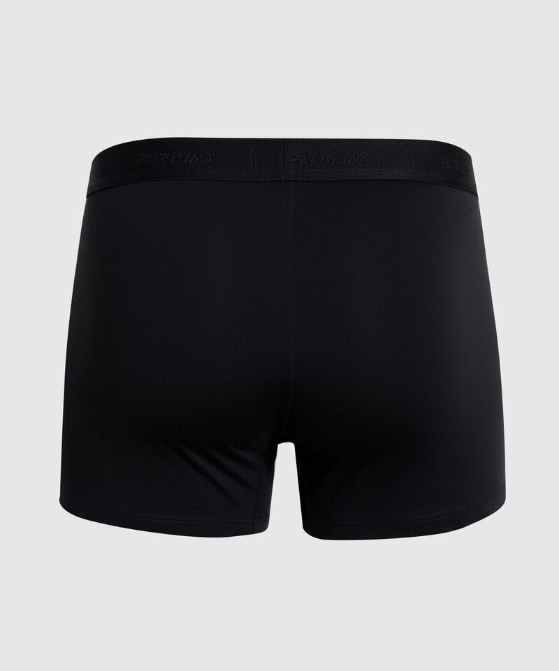 B&oacute;xer Ajustado Con Vivo En Contraste Hombre