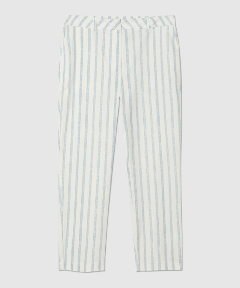 Pantalón Capri Con Estampado Floral