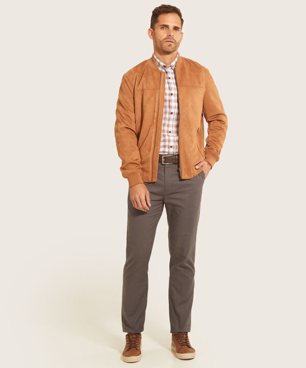 Chaqueta Tipo Bomber Con Bolsillos image number null