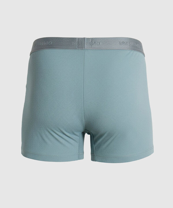 Set X2 B&oacute;xers Largos Con Textura Microperforada Para Hombre