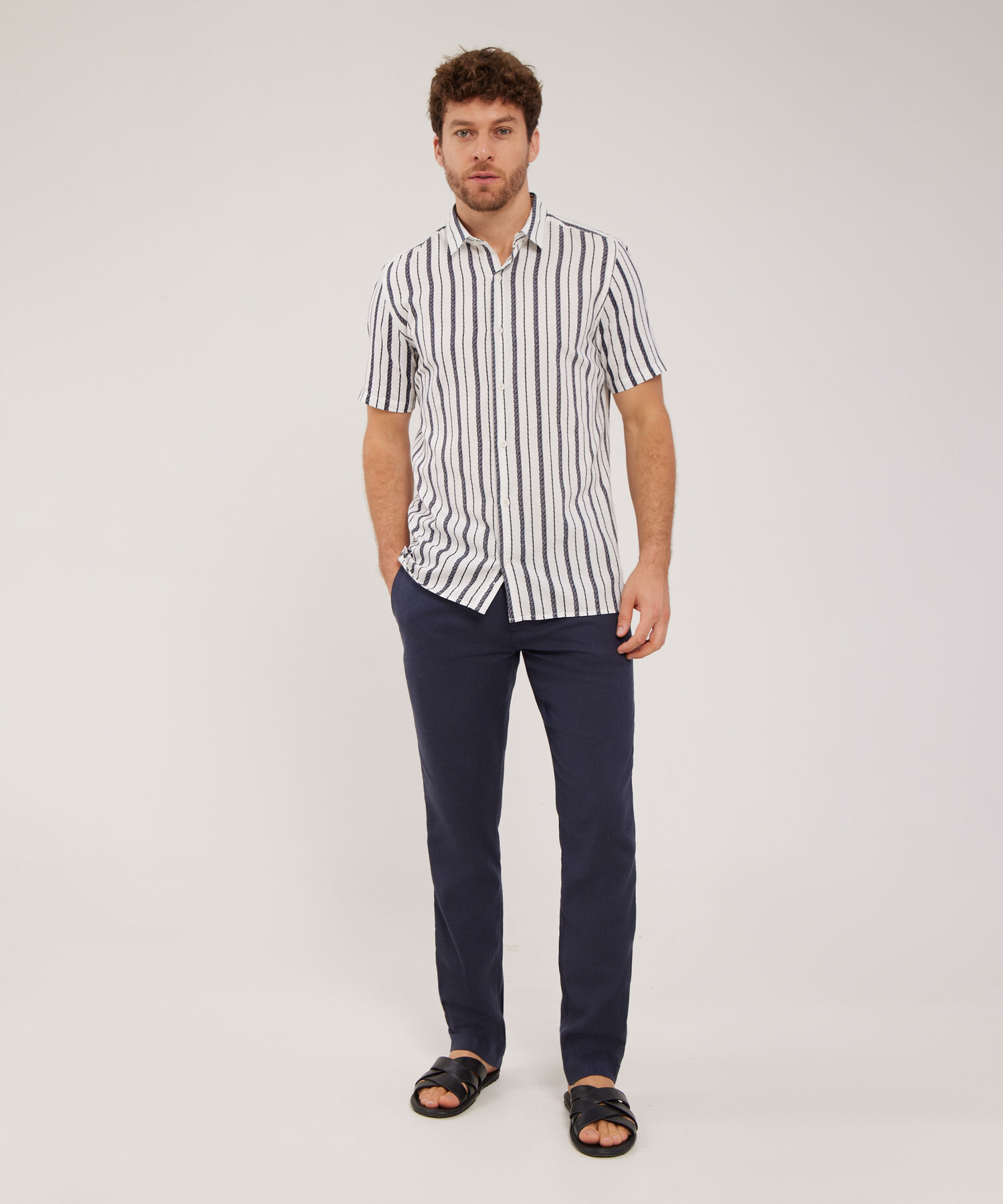 Camisa Manga Corta Estampada