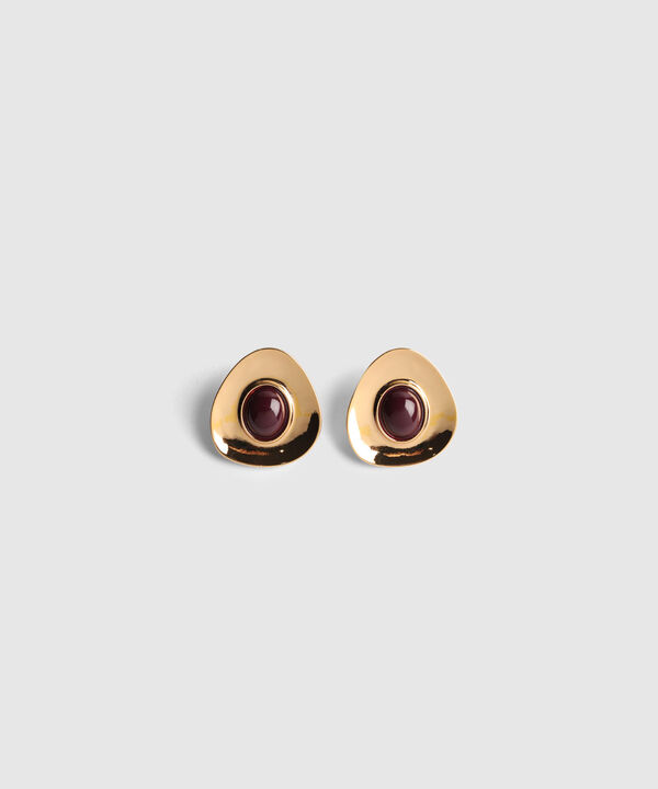 Aretes Dorados Con Detalle image number null