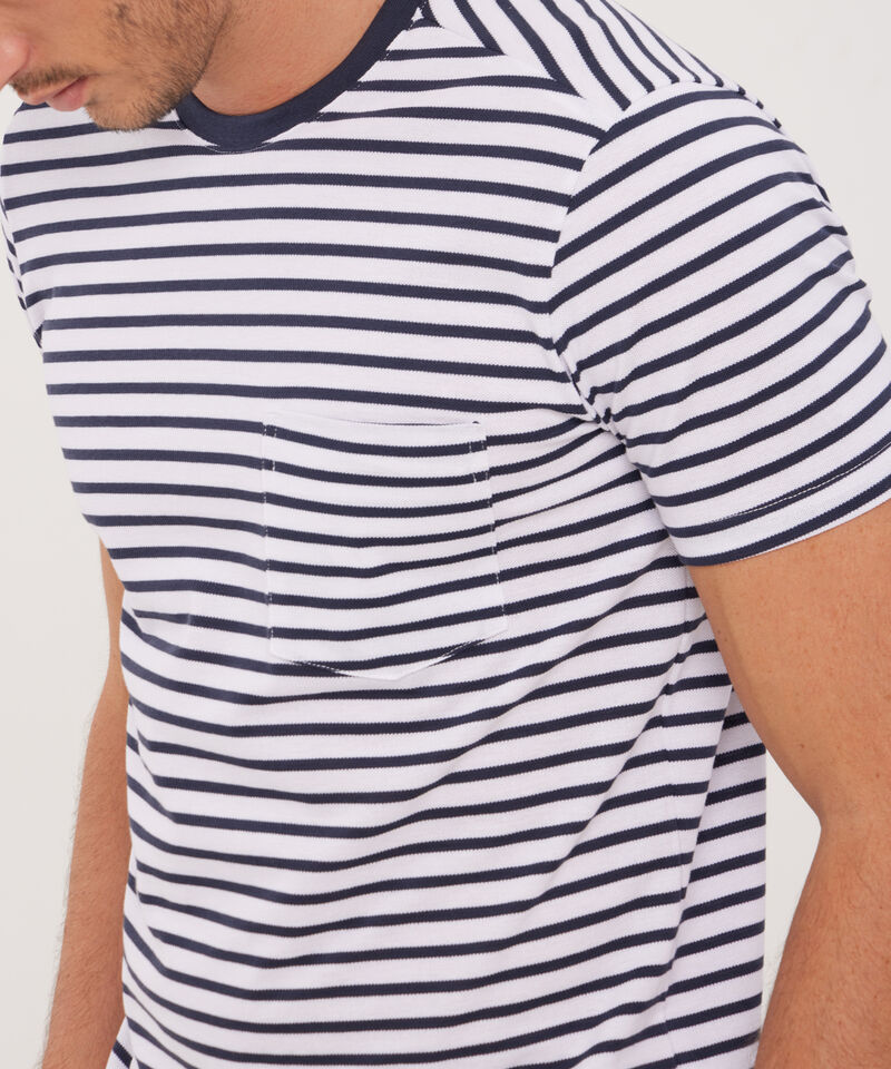 Camiseta Cuello Redondo Multirayas