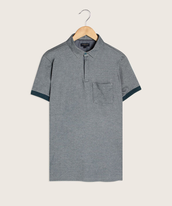Polo Unicolor Cuello Maquina