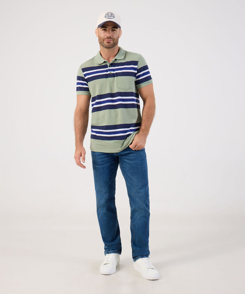 Polo Tejida Con Bolsillo